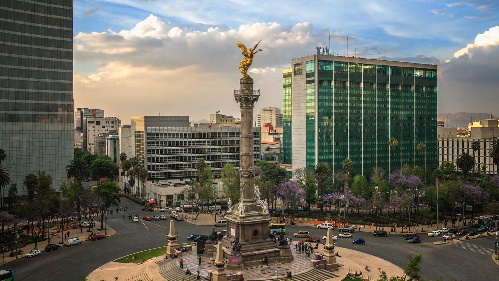 El angel de Independencia, mexican landmark