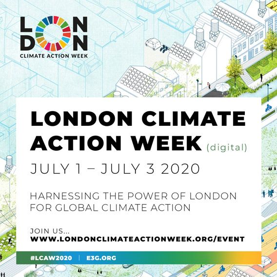 A poster for London Climate Action Week.