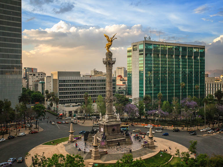 El angel de Independencia, mexican landmark