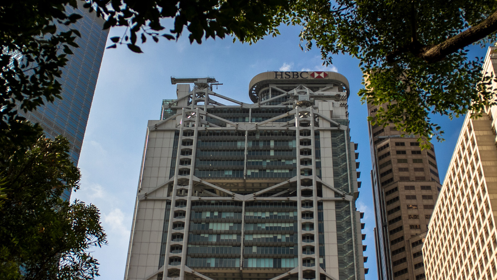 HSBC’s main building in Hong Kong, which opened in 1986