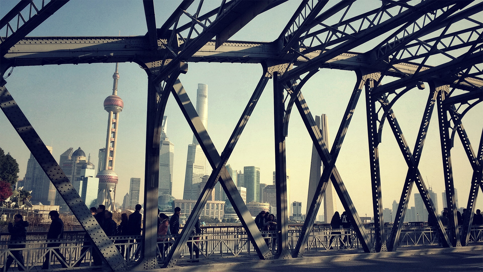 View of Pudong district, where HSBC opened its new Shanghai building in 2010