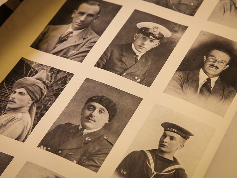 HSBC staff in military service